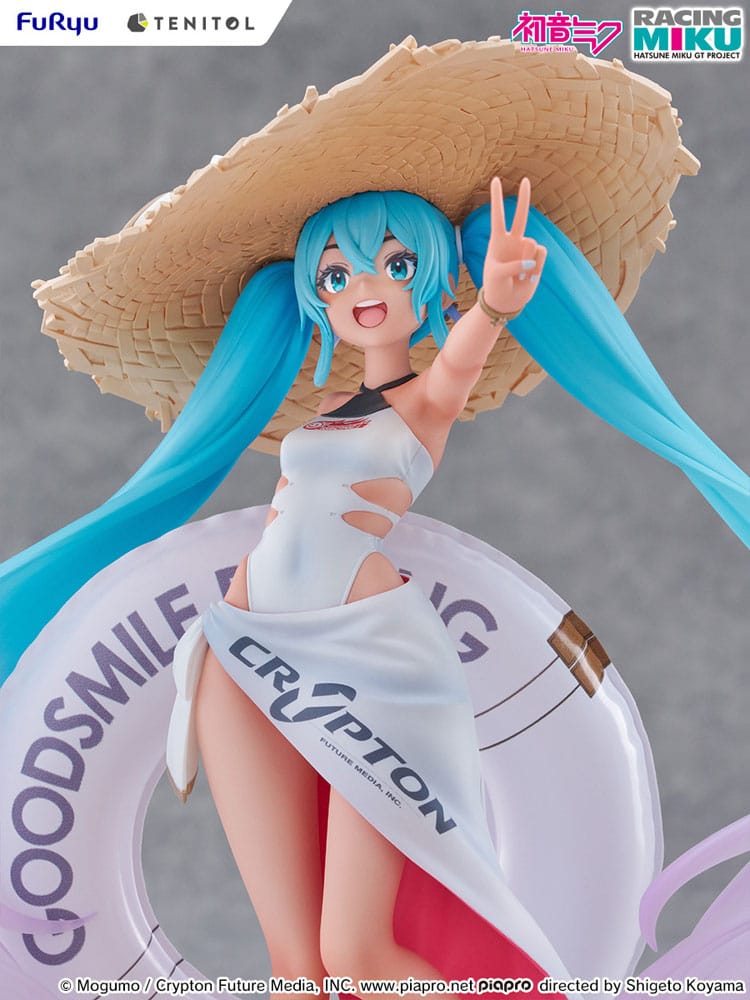 PREORDINE ESAURITO Hatsune Miku GT Project PVC Statue 1/7 Racing Miku 2024: Tropical Ver. 21 cm (PREORDINE NON CANCELLABILE)