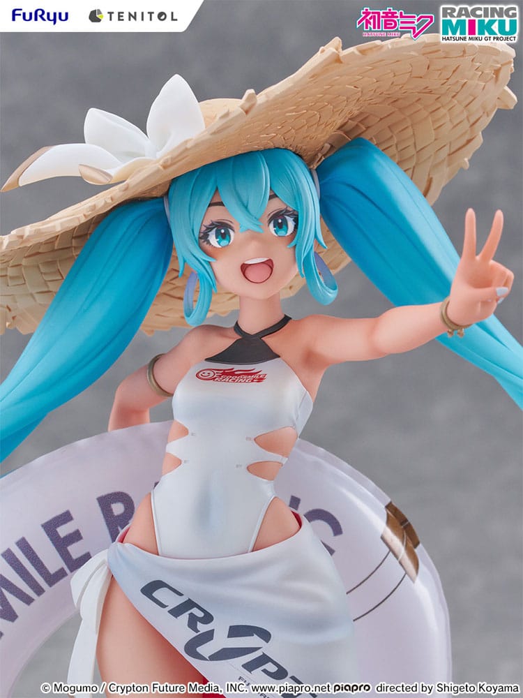 PREORDINE ESAURITO Hatsune Miku GT Project PVC Statue 1/7 Racing Miku 2024: Tropical Ver. 21 cm (PREORDINE NON CANCELLABILE)