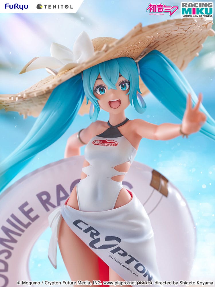 PREORDINE ESAURITO Hatsune Miku GT Project PVC Statue 1/7 Racing Miku 2024: Tropical Ver. 21 cm (PREORDINE NON CANCELLABILE)