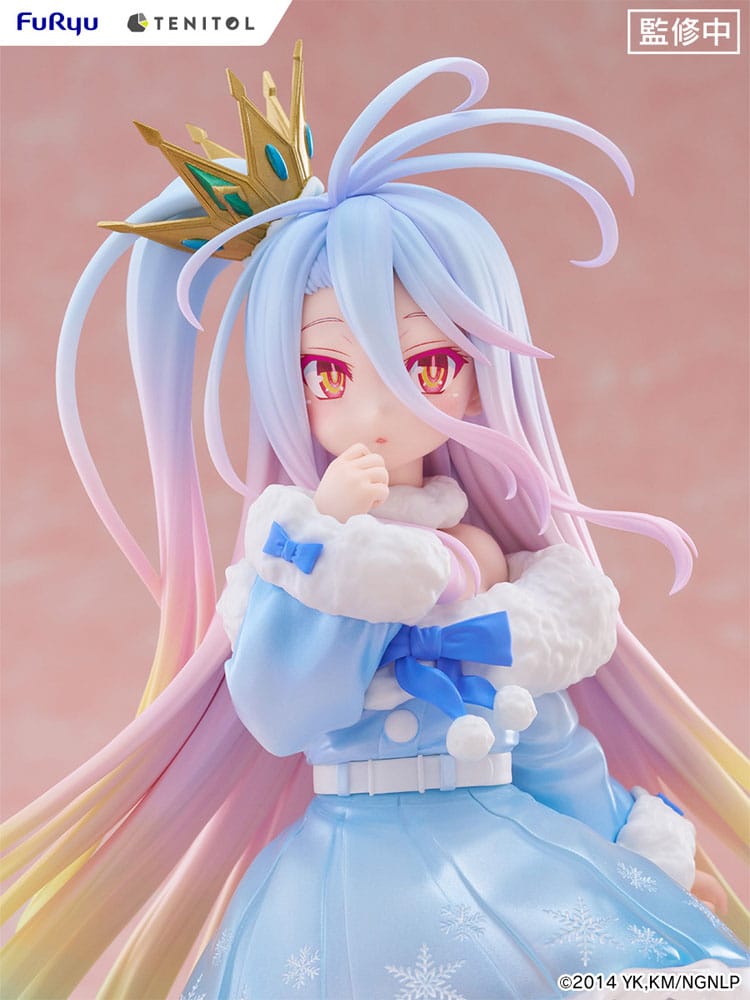 PREORDINE+ 02/2026 No Game No Life Tenitol PVC Statue Shiro 21 cm