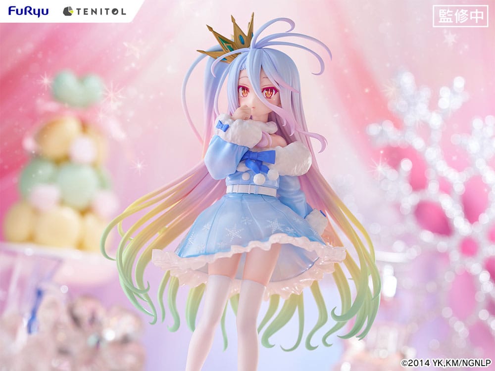 PREORDINE+ 02/2026 No Game No Life Tenitol PVC Statue Shiro 21 cm