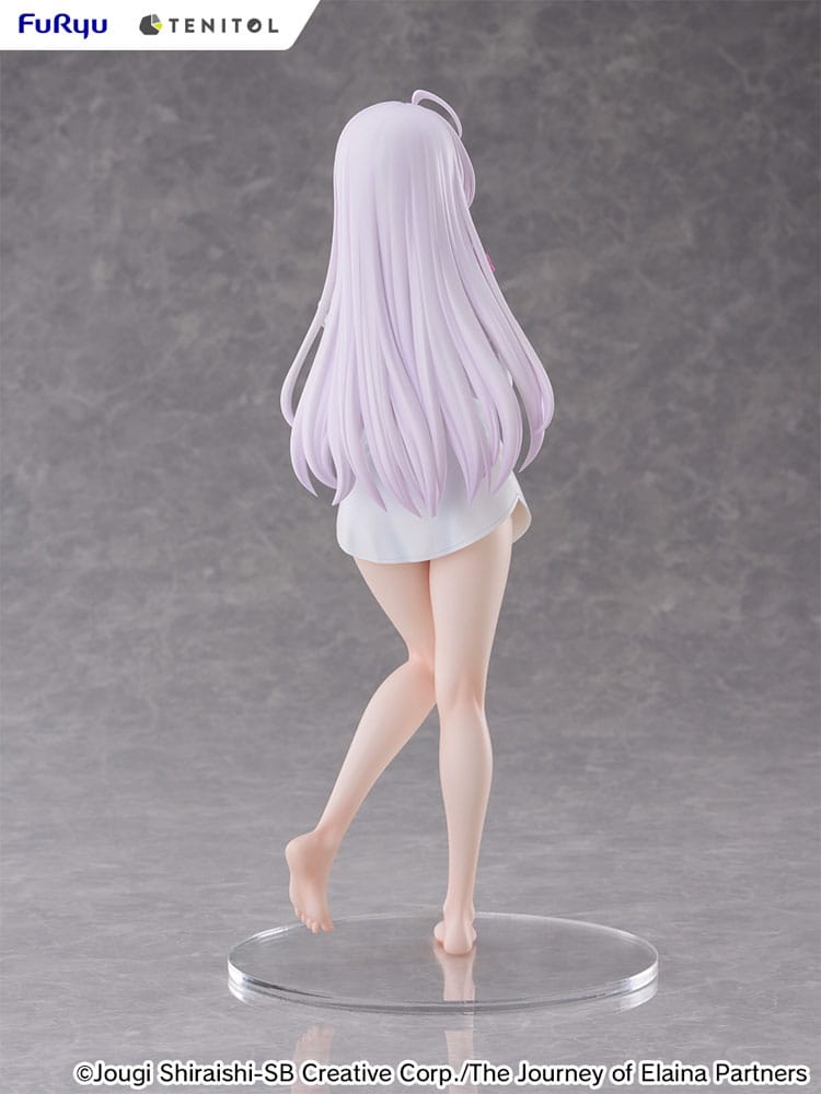 SU ORDINAZIONE Wandering Witch: The Journey of Elaina Tenitol Tall PVC Statue Elania Shirt Ver. 30 cm