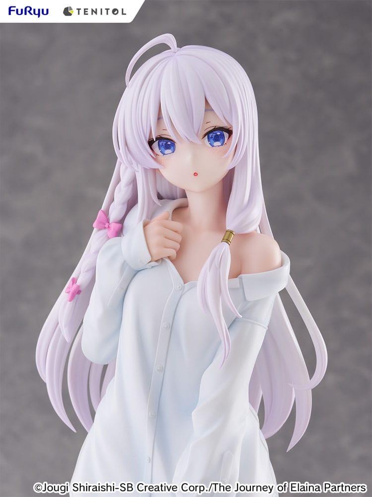 SU ORDINAZIONE Wandering Witch: The Journey of Elaina Tenitol Tall PVC Statue Elania Shirt Ver. 30 cm