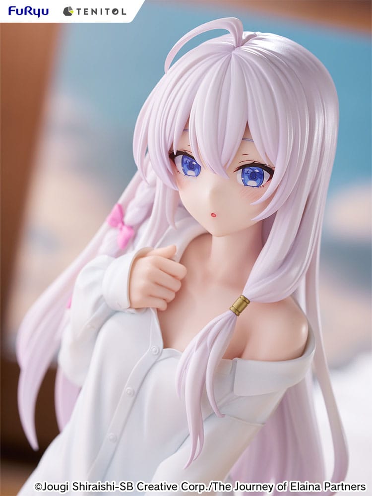 SU ORDINAZIONE Wandering Witch: The Journey of Elaina Tenitol Tall PVC Statue Elania Shirt Ver. 30 cm
