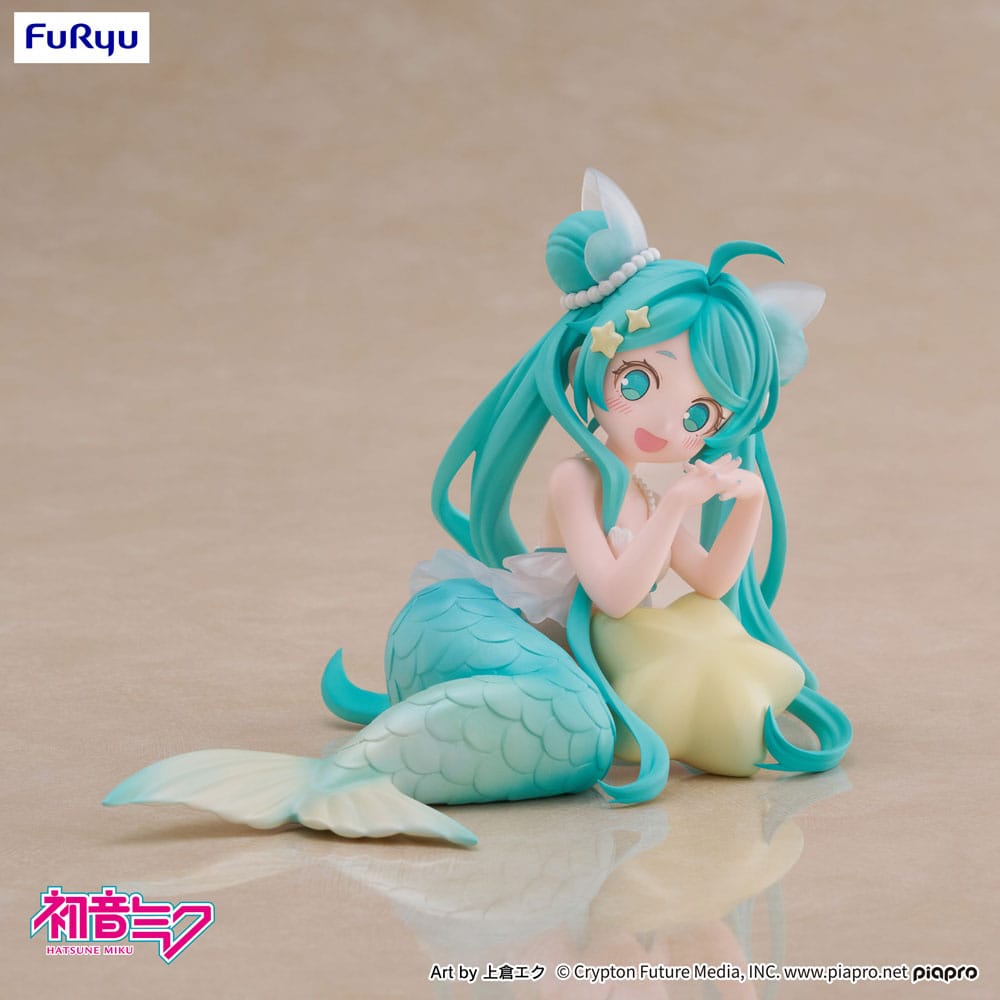 SU ORDINAZIONE Hatsune Miku Desktop Fairy PVC Statue Hatsune Miku Mermaid princess Ver. 9 cm