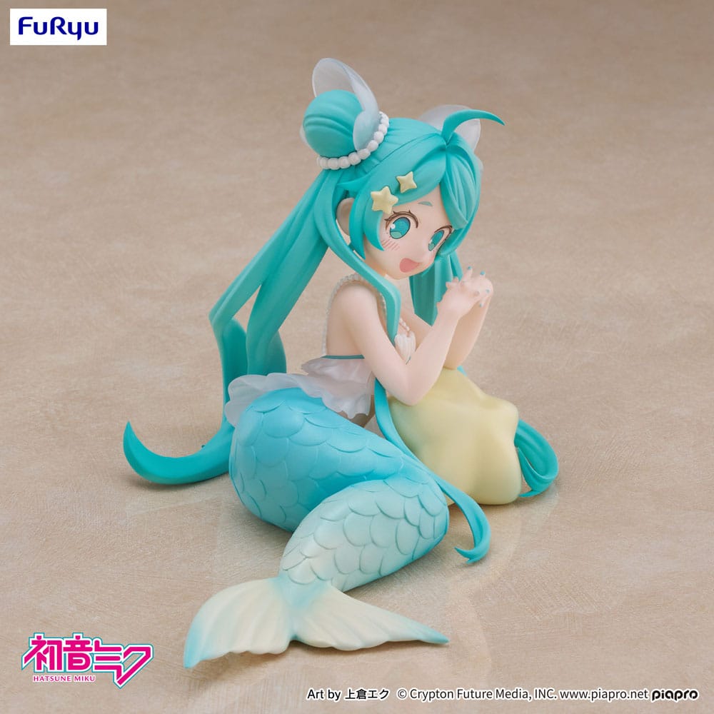SU ORDINAZIONE Hatsune Miku Desktop Fairy PVC Statue Hatsune Miku Mermaid princess Ver. 9 cm