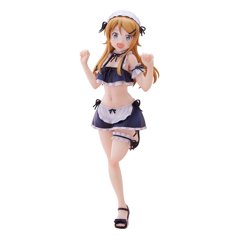 VORBESTELLUNG+ 09/2026 (NICHT STORNIERBAR) Ore no Imouto ga Konna ni Kawaii Wake ga Nai. Tenitol hohe PVC-Statue Kousaka Kirino Badeanzüge Dienstmädchen Ver. 30 cm