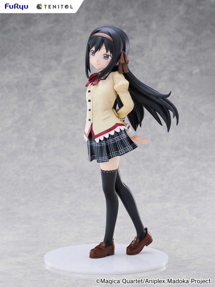 PREORDINE+ 08/2027 Puella Magi Madoka Magica the Movie -Walpurgisnacht: Rising- Tenitol Tall PVC Figure Homura Akemi 30 cm