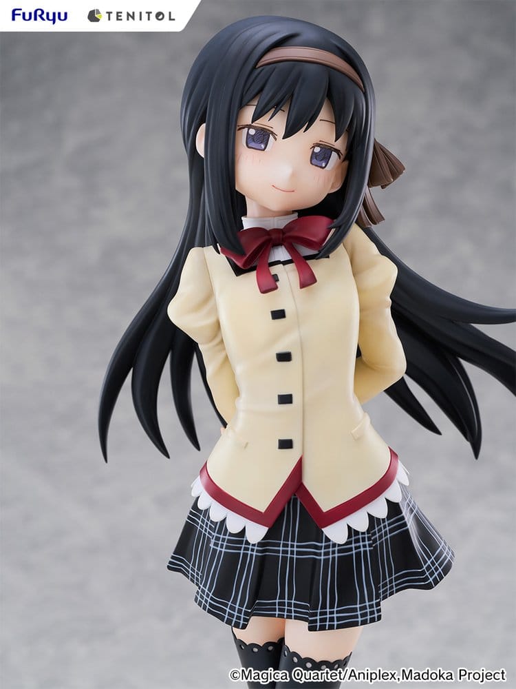 PREORDINE+ 08/2027 Puella Magi Madoka Magica the Movie -Walpurgisnacht: Rising- Tenitol Tall PVC Figure Homura Akemi 30 cm