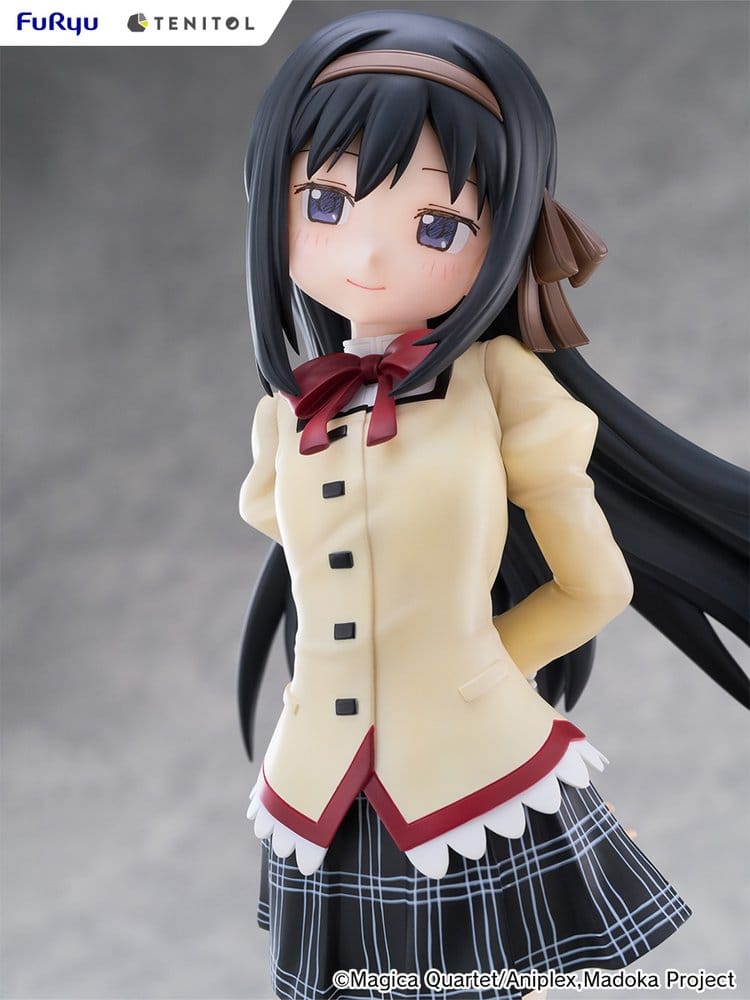 PREORDINE+ 08/2027 Puella Magi Madoka Magica the Movie -Walpurgisnacht: Rising- Tenitol Tall PVC Figure Homura Akemi 30 cm
