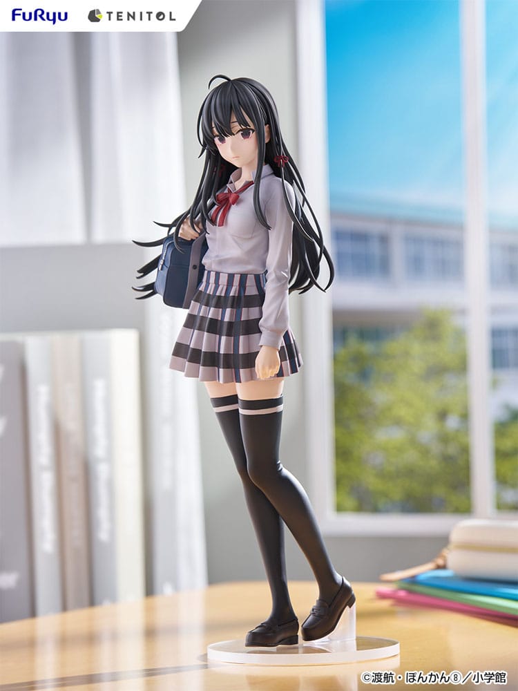 SU ORDINAZIONE My Youth Romantic Comedy Is Wrong, as I Expected Tenitol PVC Statue Yukino Yukinoshita 30 cm