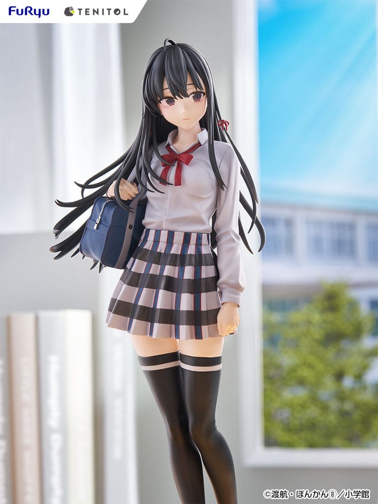 SU ORDINAZIONE My Youth Romantic Comedy Is Wrong, as I Expected Tenitol PVC Statue Yukino Yukinoshita 30 cm