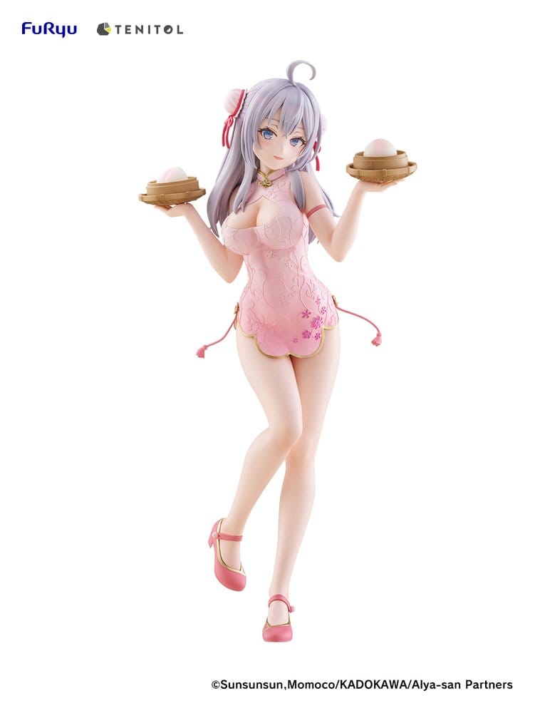 PREORDINE+ 03/2027 Alya Sometimes Hides Her Feelings in Russian Tenitol Tall PVC Figure Alya Cheongsam Ver. 29 cm