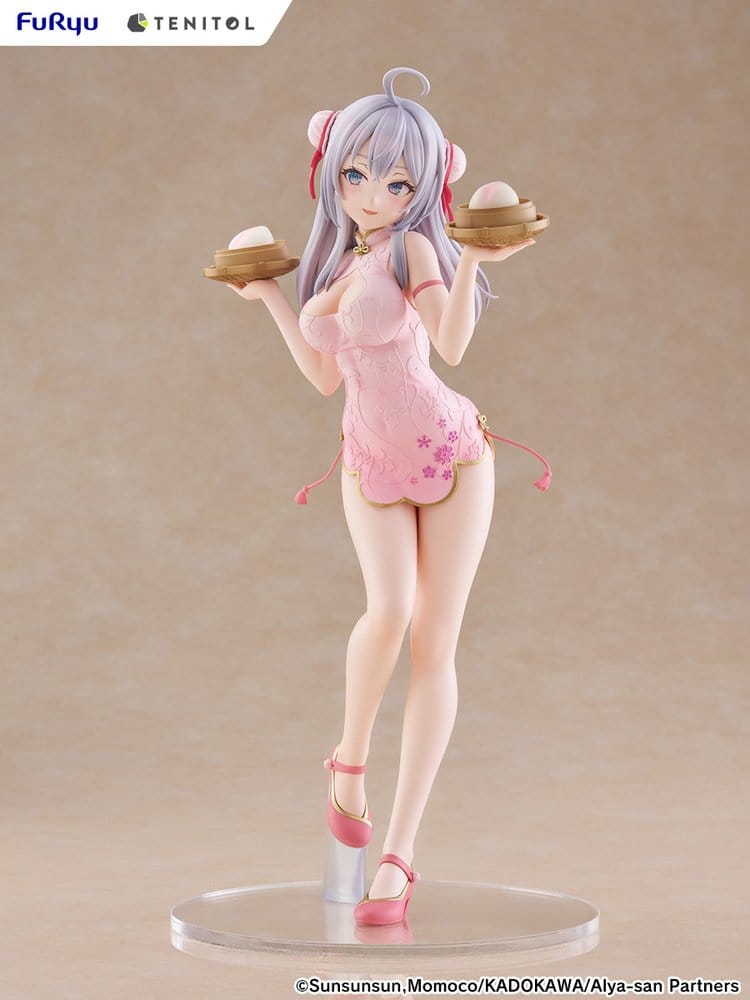PREORDINE+ 03/2027 Alya Sometimes Hides Her Feelings in Russian Tenitol Tall PVC Figure Alya Cheongsam Ver. 29 cm