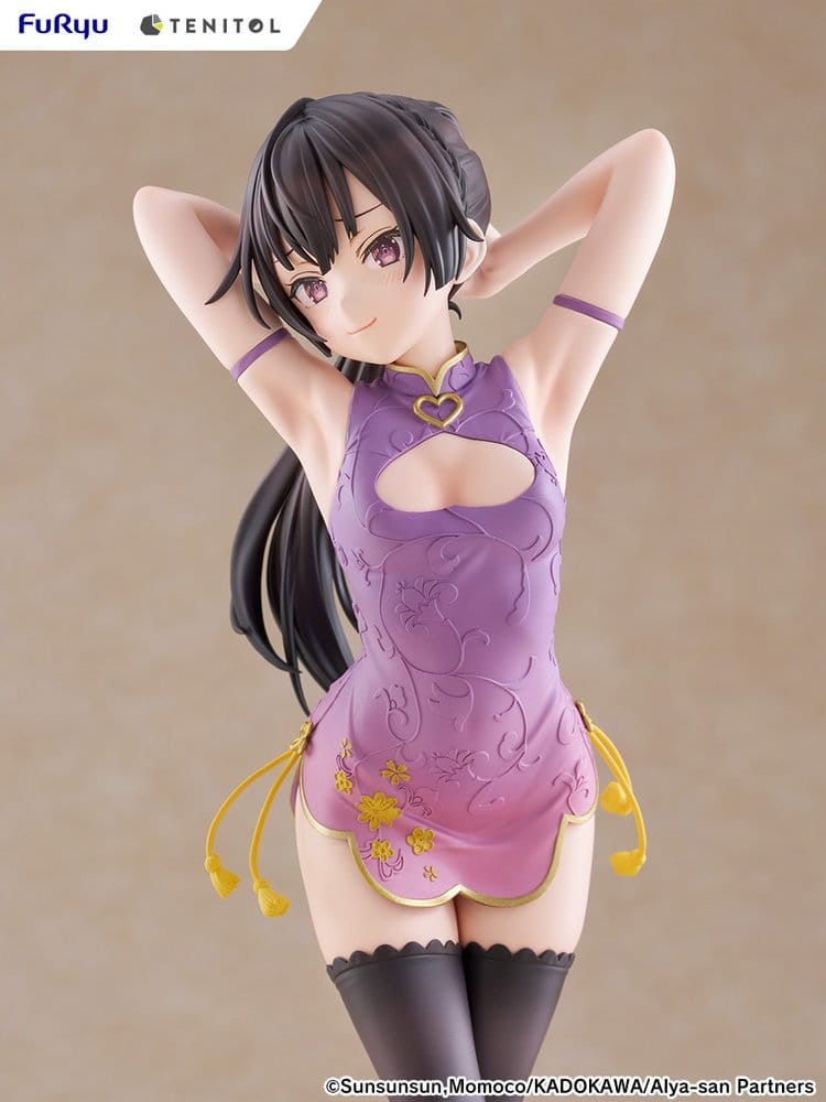 PREORDINE+ 03/2027 Alya Sometimes Hides Her Feelings in Russian Tenitol Tall PVC Figure Yuki Suou Cheongsam Ver. 28 cm