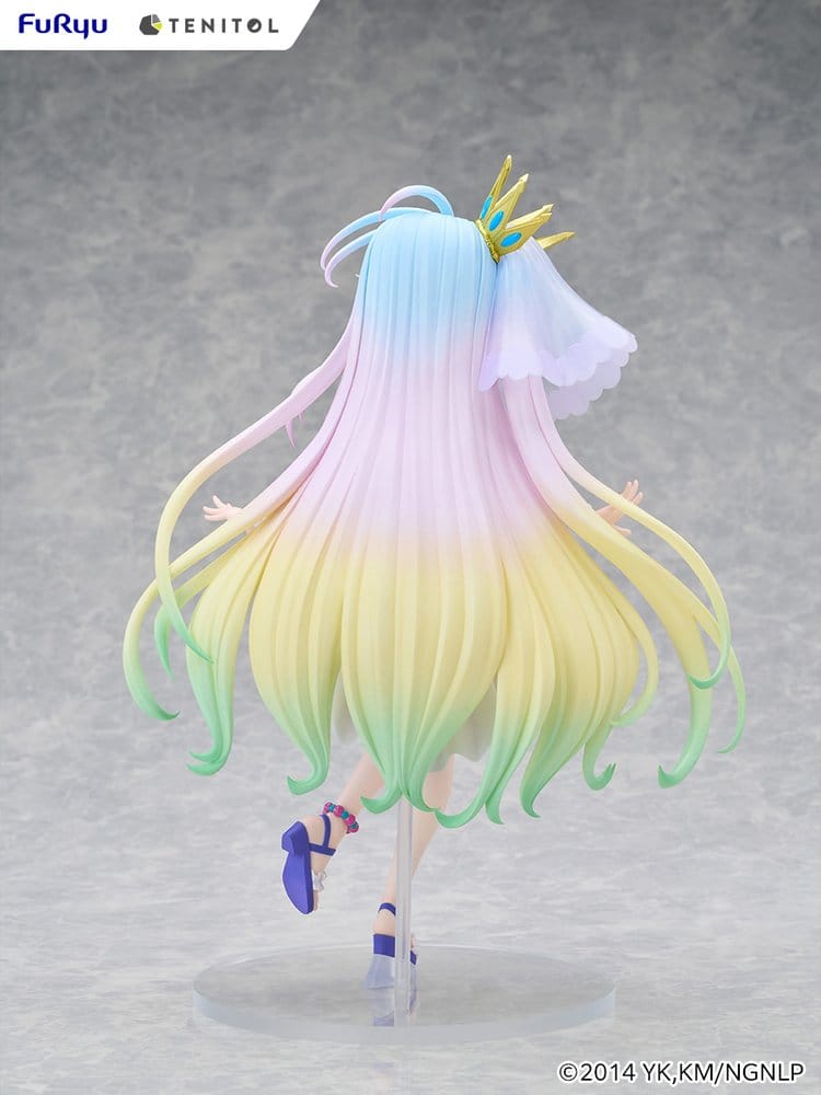 PREORDINE+ 09/2027 No Game No Life Tenitol Tall PVC Figure Shiro swimwear dress Ver. 29 cm