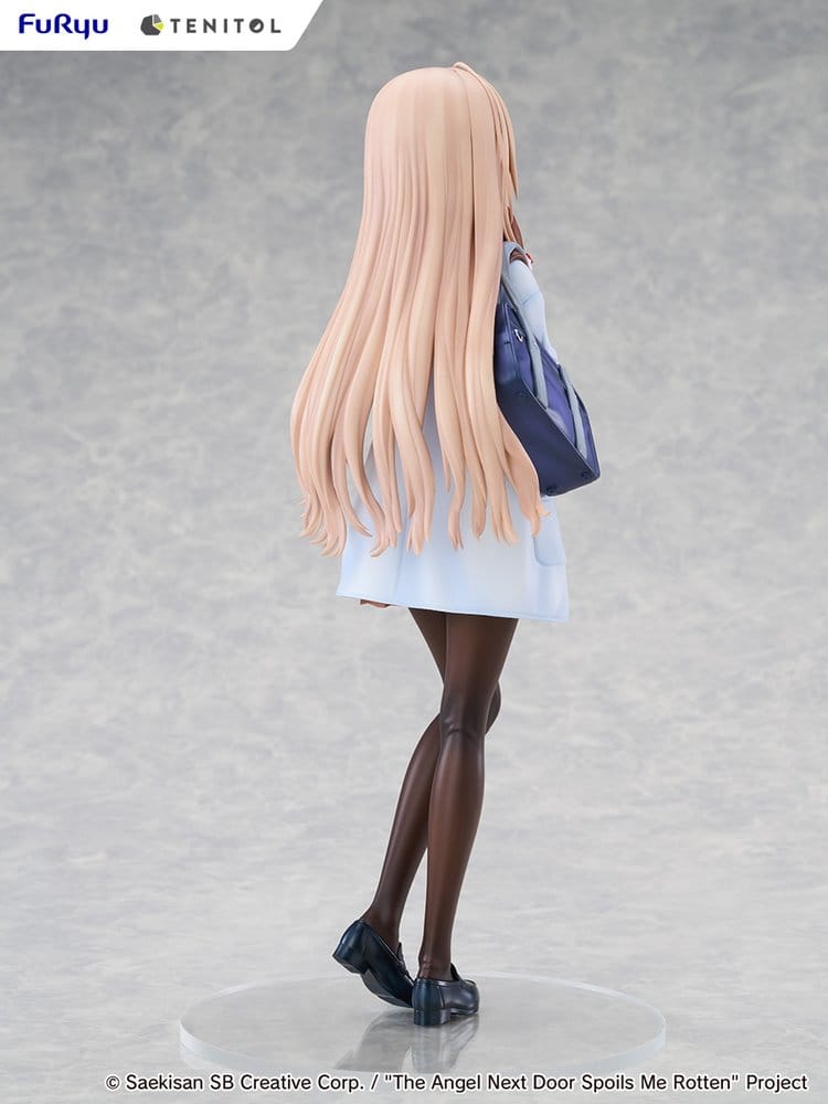 PREORDINE+ 08/2027 The Angel Next Door Spoils Me Rotten Tenitol Tall PVC Figure Mahiru Shiina Winter clothes Ver. 30 cm