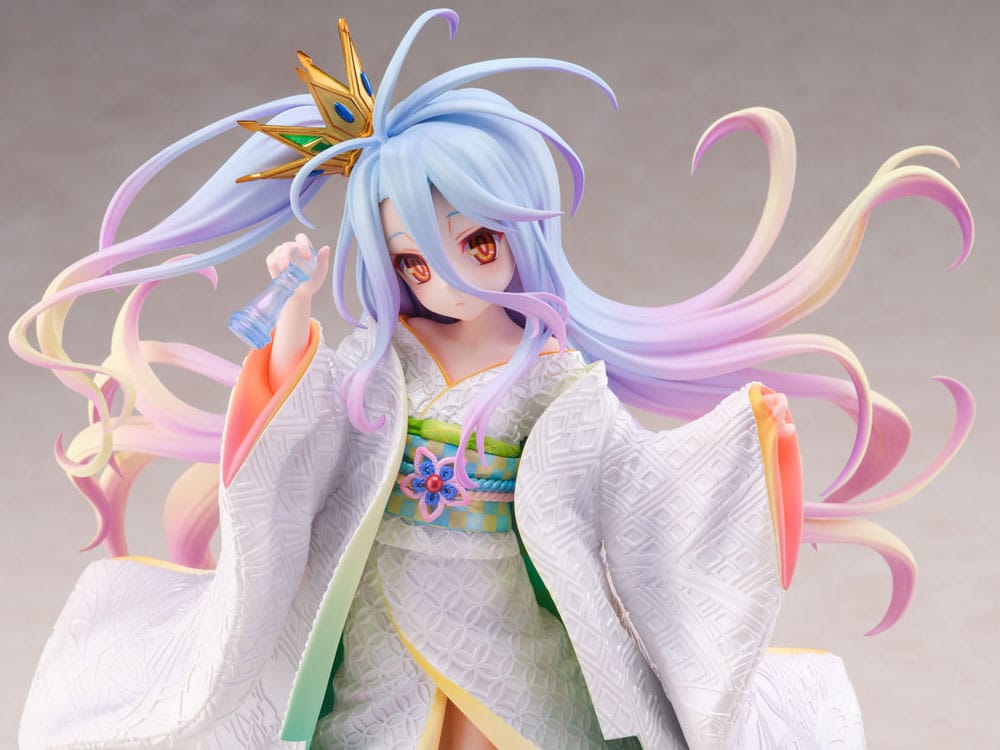PREORDINE ESAURITO No Game no Life PVC Statue 1/7 Shiro -Shiromuku- 23 cm (PREORDINE NON CANCELLABILE)