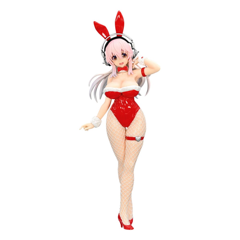 MADE TO ORDER Super Sonico BiCute Bunnies PVC Statue Red Color Ver. 30 cm SOLD OUT
