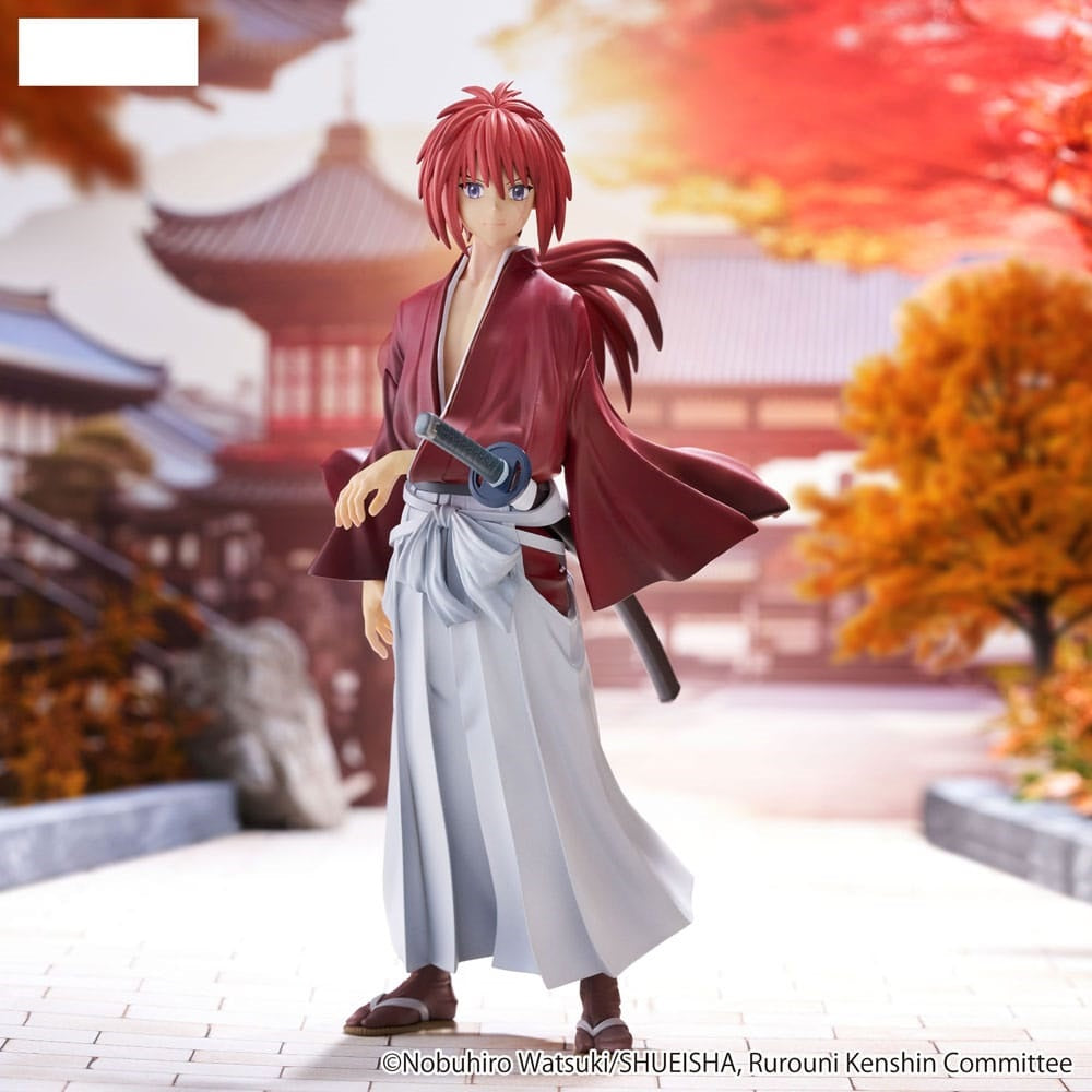PREORDINE+ 09/2025 Rurouni Kenshin: Meiji Kenkaku Romantan Trio-Try-iT PVC Statue Kenshin Himura 19 cm