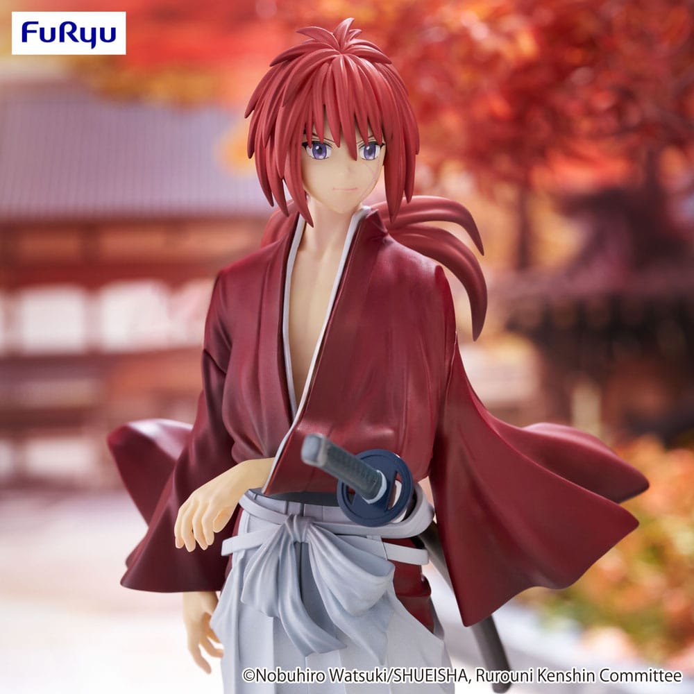 PREORDINE+ 09/2025 Rurouni Kenshin: Meiji Kenkaku Romantan Trio-Try-iT PVC Statue Kenshin Himura 19 cm