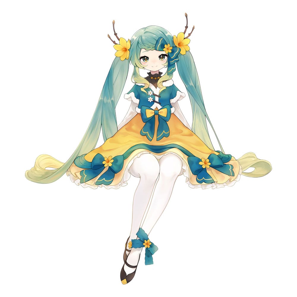 MADE TO ORDER Hatsune Miku Noodle Stopper PVC Statue Hatsune Miku 2025 Chinese New Year Ver. 14 cm