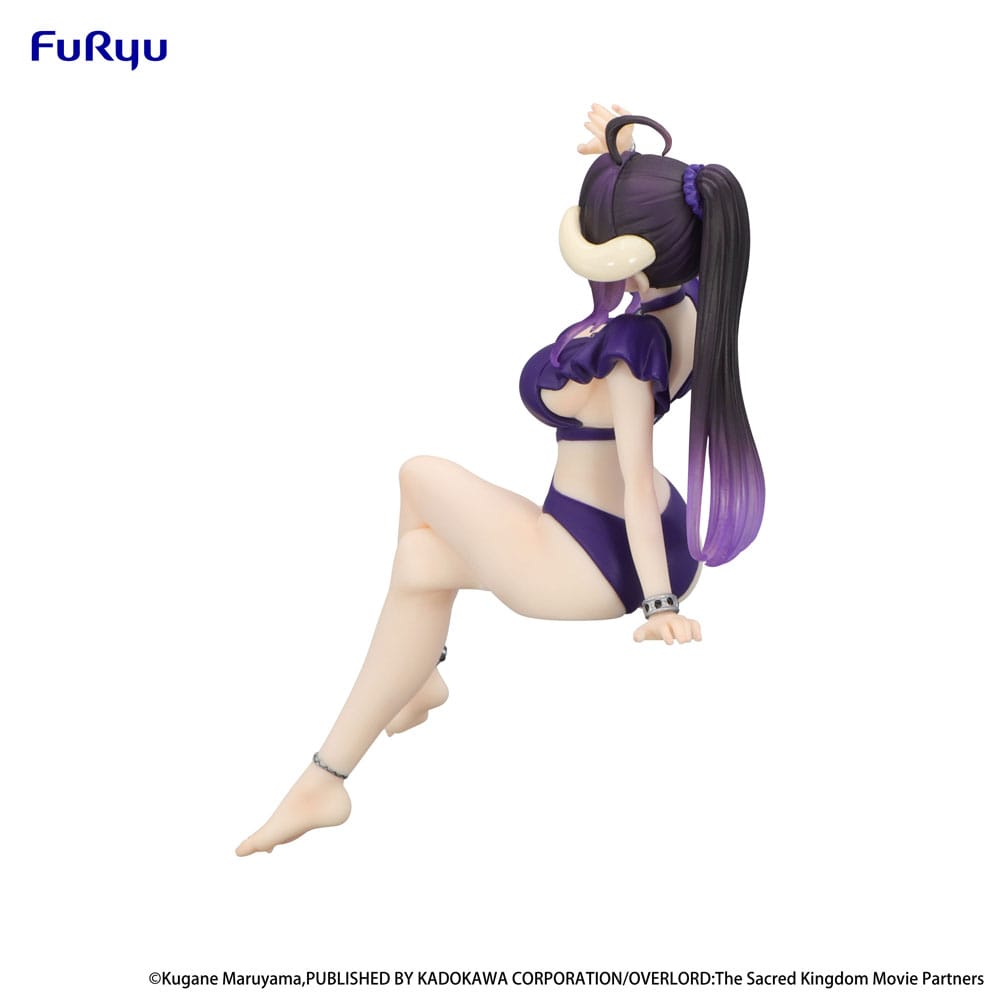 PREORDINE+ 10/2025 Overlord Noodle Stopper PVC Statue Albedo Swimsuit Dark Purple Color Ver. 16 cm