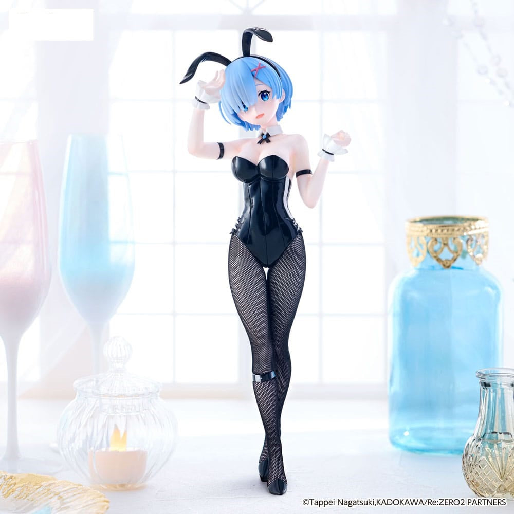 PREORDINE+ 11/2025 Re:ZERO -Starting Life in Another World- BiCute Bunnies PVC Statue Rem Bicolor 29 cm (H)