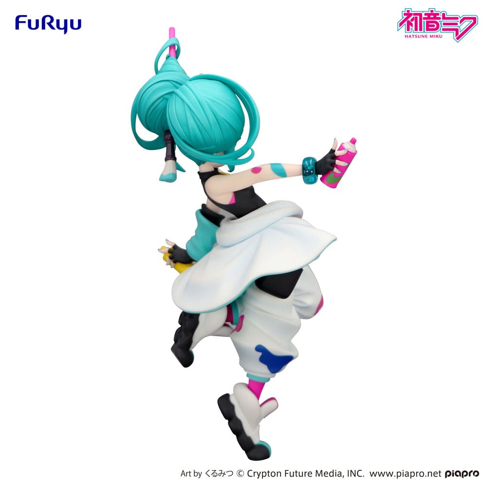 PREORDINE+ 12/2025 Hatsune Miku Trio-Try-iT PVC Statue Miku Paint Girl 19 cm