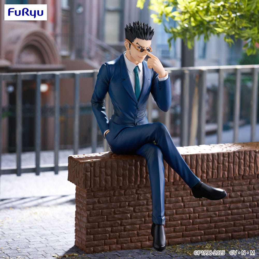 SU ORDINAZIONE Hunter x Hunter Noodle Stopper PVC Statue Leorio 17 cm