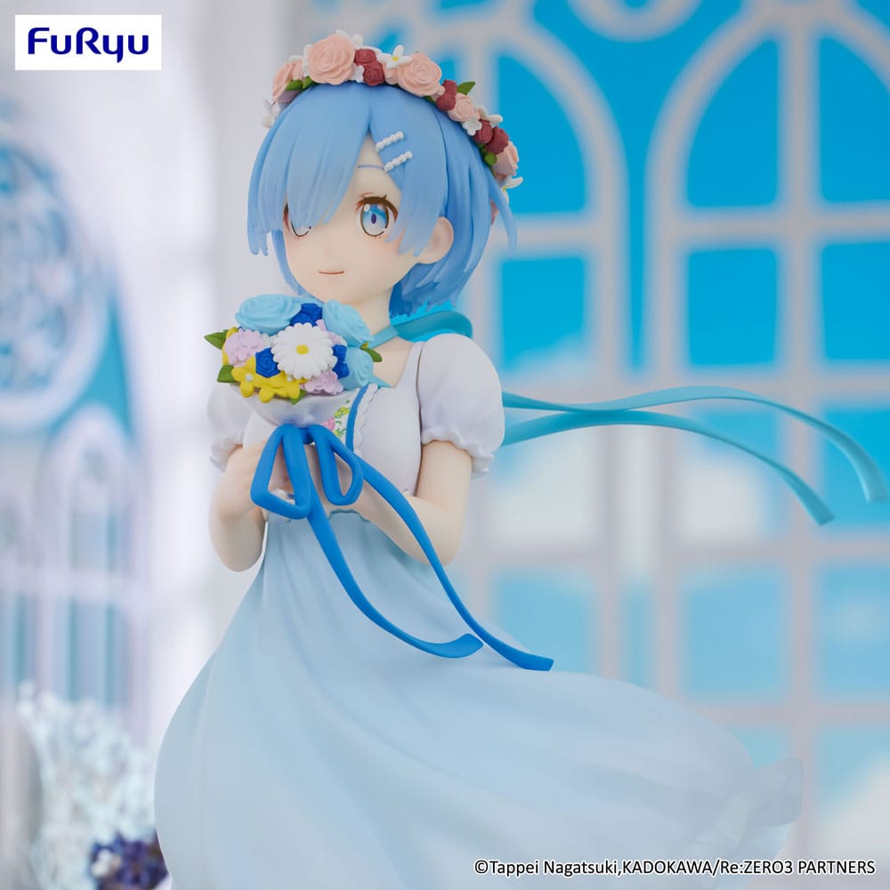 PREORDINE+ 02/2026 Re:Zero Starting Life in Another World Trio-Try-iT PVC Statue Rem Bridesmaid 21 cm