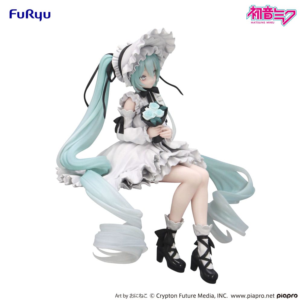 PREORDER+ CLOSED 03/2026 Hatsune Miku Noodle Stopper PVC Statue Vintage Doll Style 15 cm