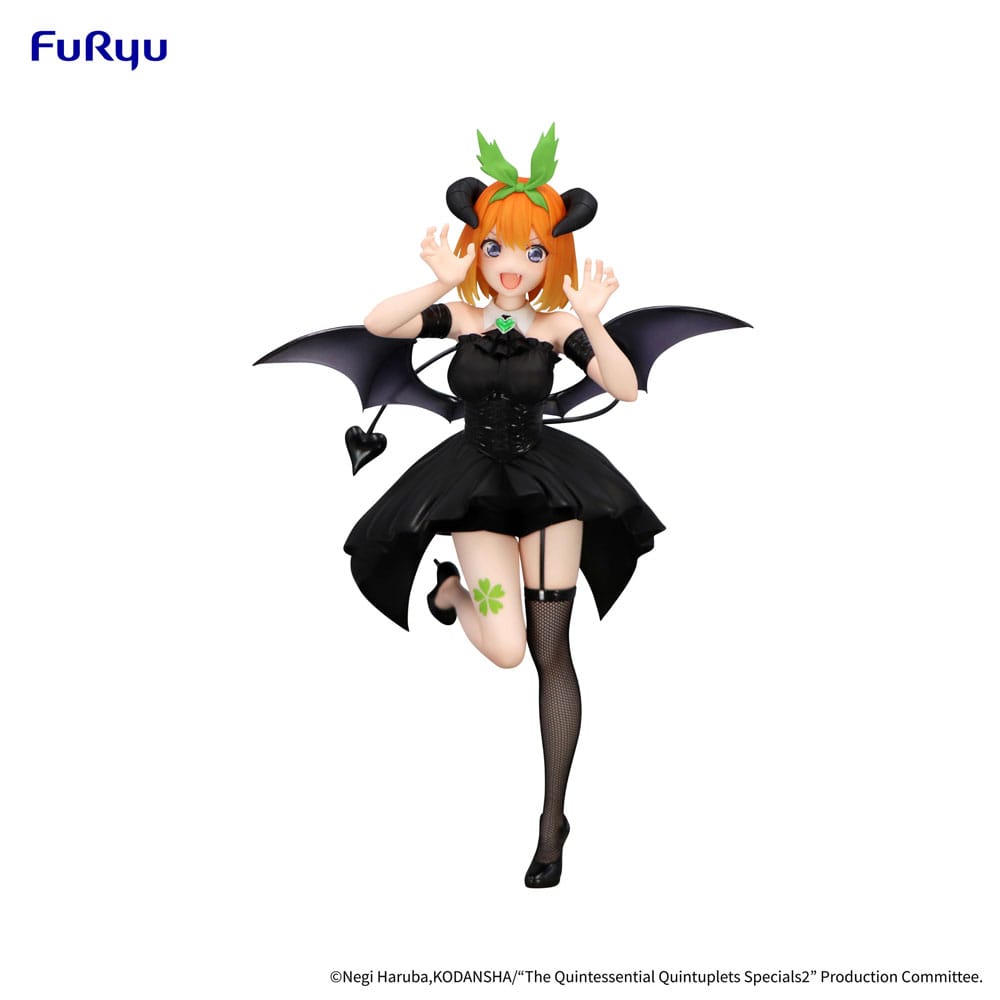 SU ORDINAZIONE The Quintessential Quintuplets Specials BiCute Dark PVC Statue Nakano Yotsuba 25 cm