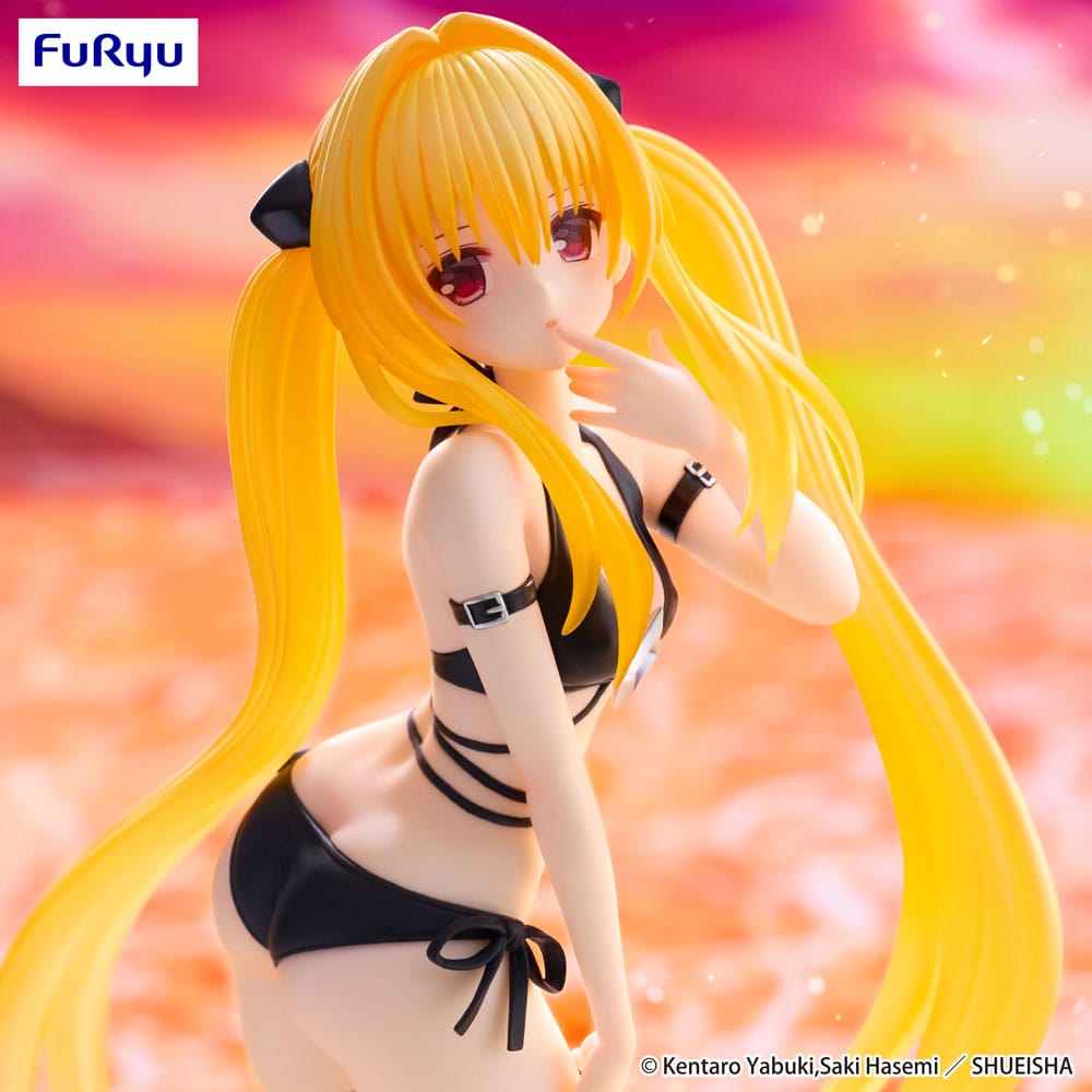 SU ORDINAZIONE To Love Ru Darkness Trio-Try-iT PVC Statue Konjiki no Yami 19 cm