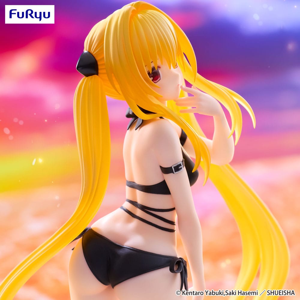 SU ORDINAZIONE To Love Ru Darkness Trio-Try-iT PVC Statue Konjiki no Yami 19 cm