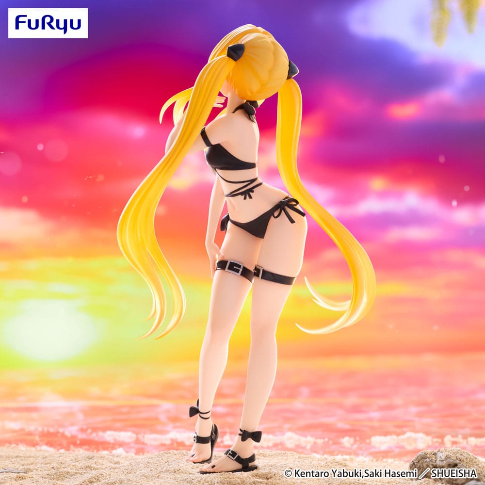 SU ORDINAZIONE To Love Ru Darkness Trio-Try-iT PVC Statue Konjiki no Yami 19 cm