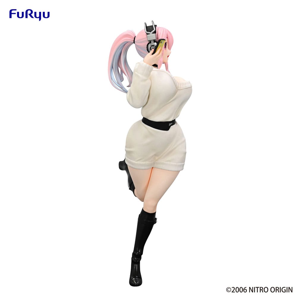 IN STOCK Super Sonico Trio-Try-iT PVC Statue Winter Memory Ver. 21 cm