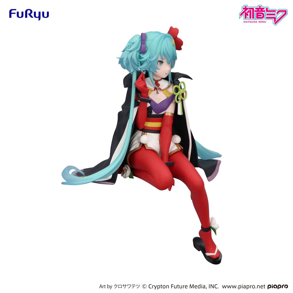 VORBESTELLUNG+ 06/2026 Hatsune Miku Nudelstopper PVC-Statue Blumenfee Kamelie 15 cm