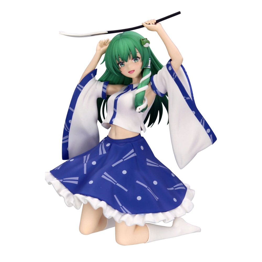 SU ORDINAZIONE Touhou Project Noodle Stopper PVC Statue Sanae Kochiya 13 cm ESAURITO
