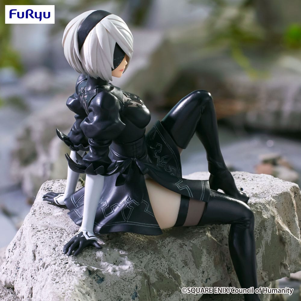 PREORDINE+ 06/2026 NieR:Automata Ver1.1a Noodle Stopper PVC Statue YoRHa No.2 Type B 13 cm