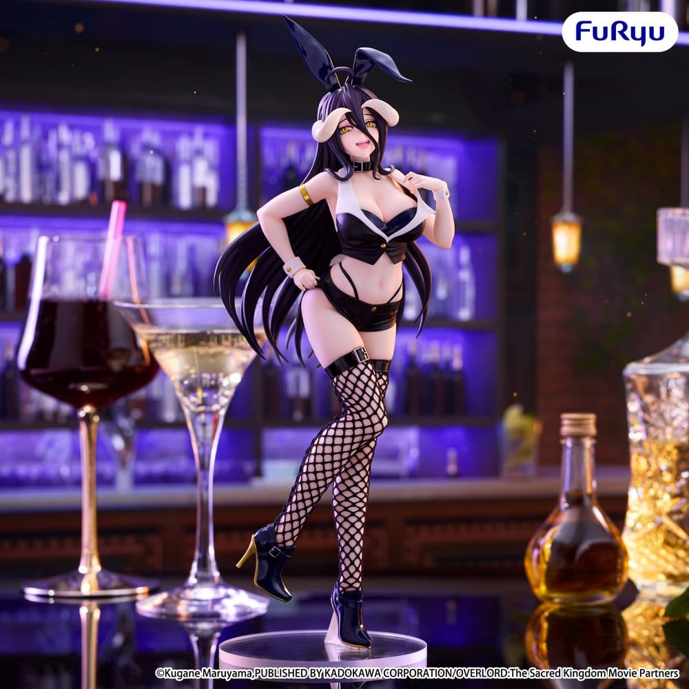 SU ORDINAZIONE Overlord BiCute Bunnies PVC Statue Albedo Another Costume 30 cm