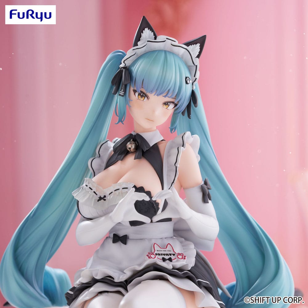 SU ORDINAZIONE Goddess of Victory: Nikke Noodle Stopper PVC Statue Privaty: Unkind Maid 15 cm