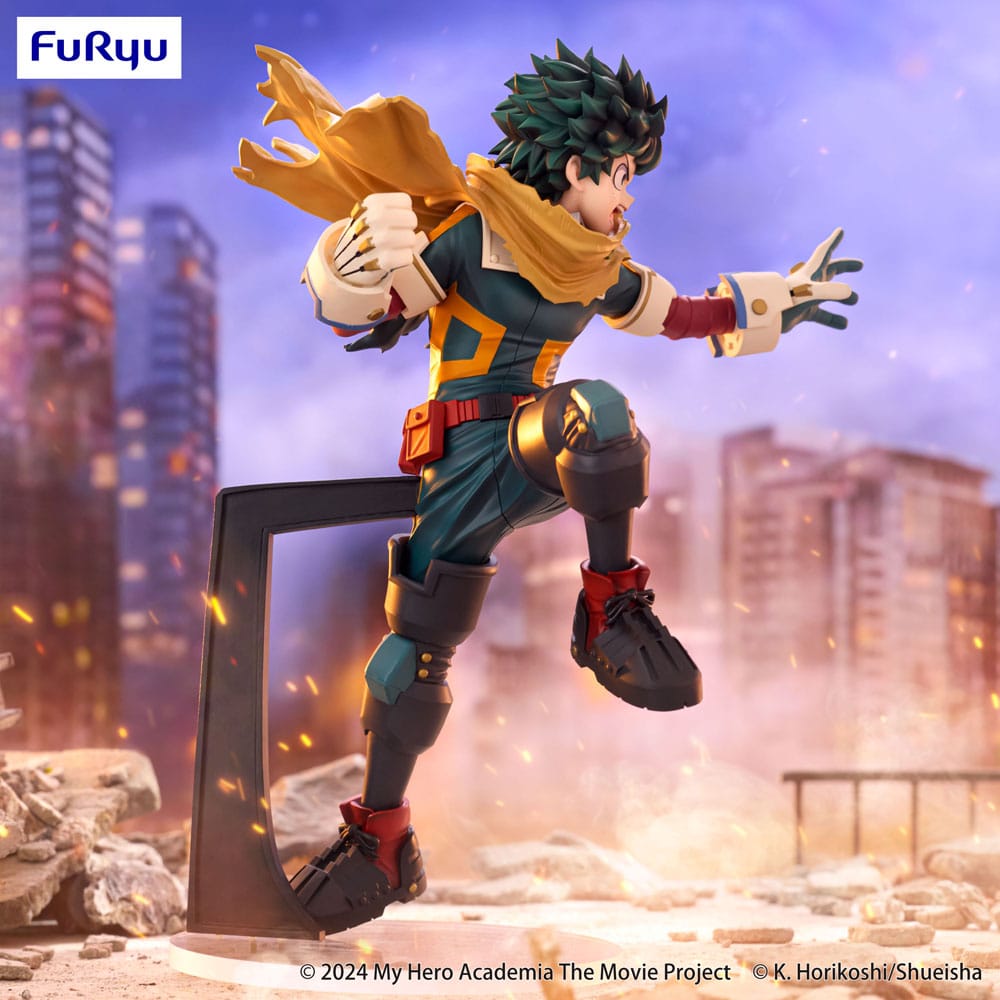 SU ORDINAZIONE My Hero Academia: You're Next Trio-Try-iT PVC Statue Izuku Midoriya 21 cm