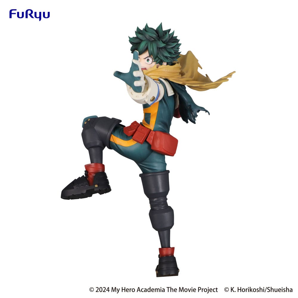 SU ORDINAZIONE My Hero Academia: You're Next Trio-Try-iT PVC Statue Izuku Midoriya 21 cm