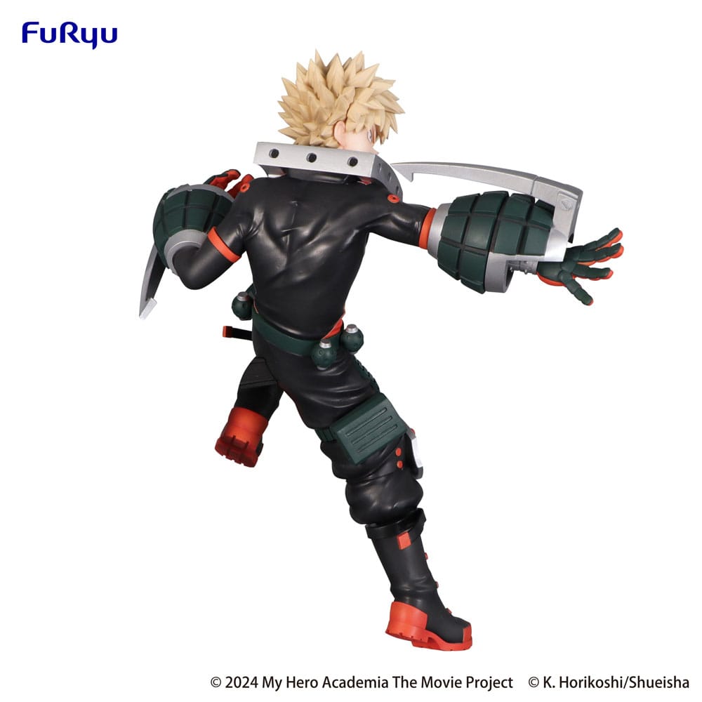 SU ORDINAZIONE My Hero Academia: You're Next Trio-Try-iT PVC Statue Katsuki Bakugo 21 cm