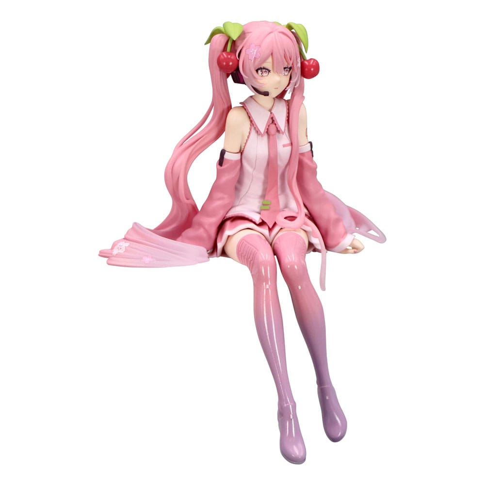 SU ORDINAZIONE Hatsune Miku Noodle Stopper PVC Statue Sakura Miku 2026 14 cm