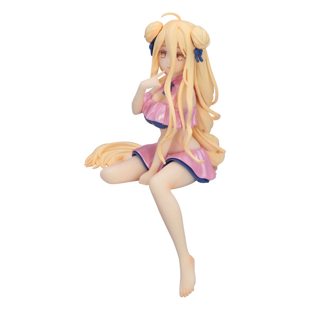 PREORDINE+ 08/2026 Date A Live V Noodle Stopper PVC Statue Mukuro Hoshimiya Swimsuit Pastel Pink Color Ver. 13 cm