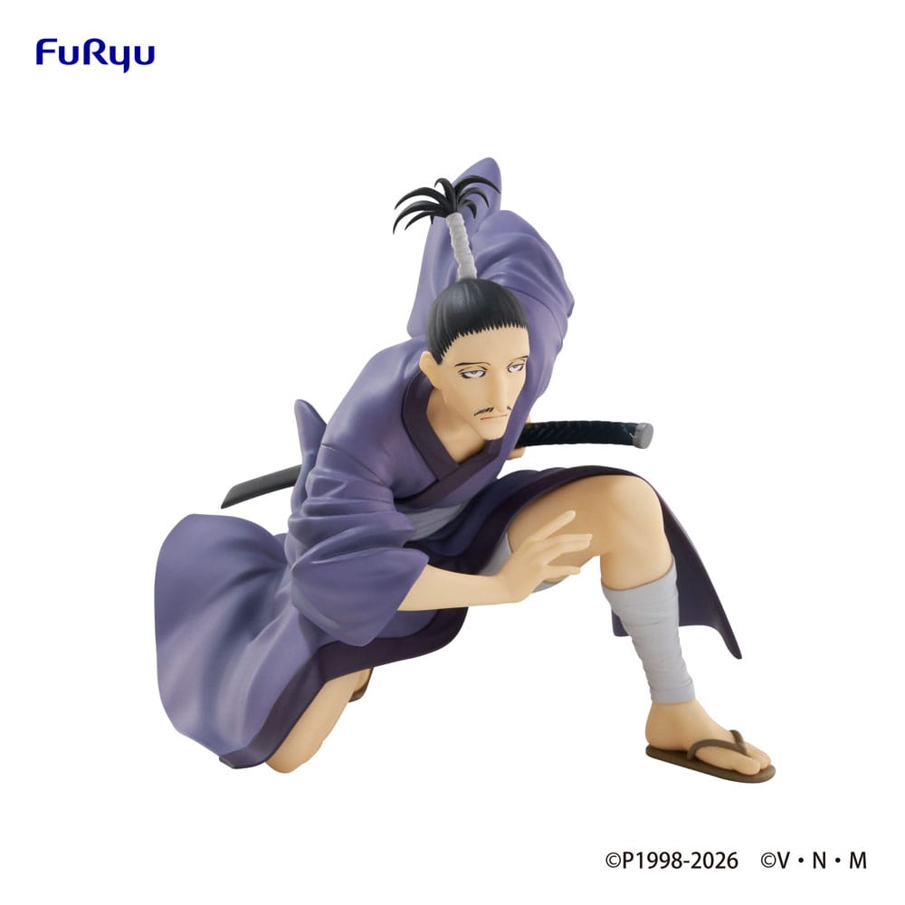 PREORDINE+ 01/2027 Hunter x Hunter Noodle Stopper PVC Statue Nobunaga 11 cm