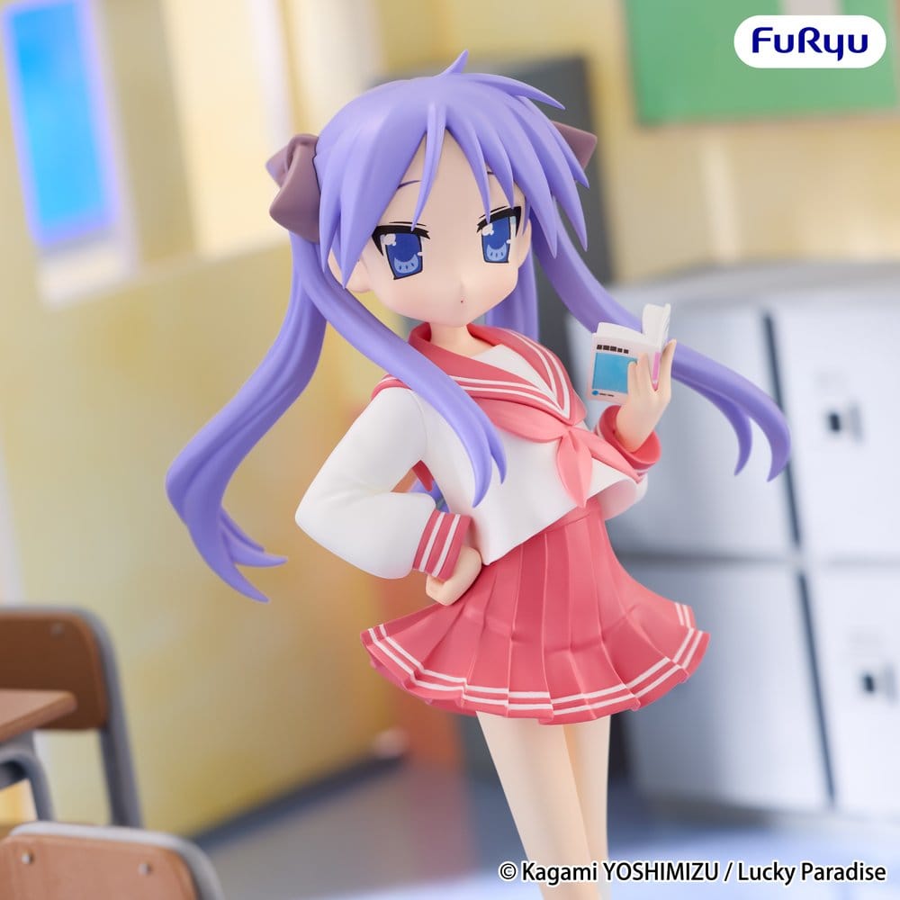 SU ORDINAZIONE Lucky Star Trio-Try-iT PVC Statue Kagami Hiiragi 19 cm
