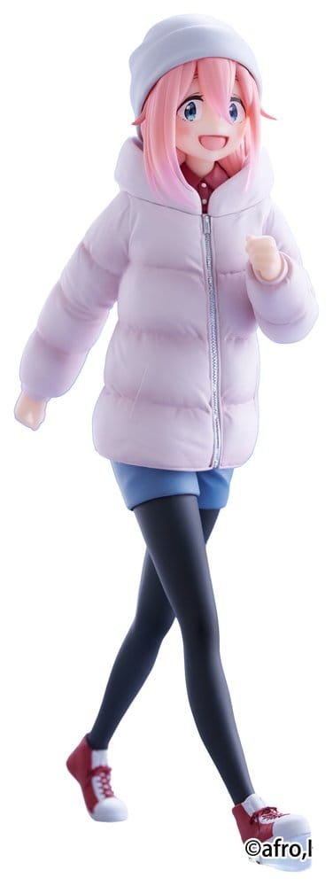 SU ORDINAZIONE Laid-back Camp Season 3 Trio-Try-iT PVC Statue Nadeshiko Kagamihara 20 cm